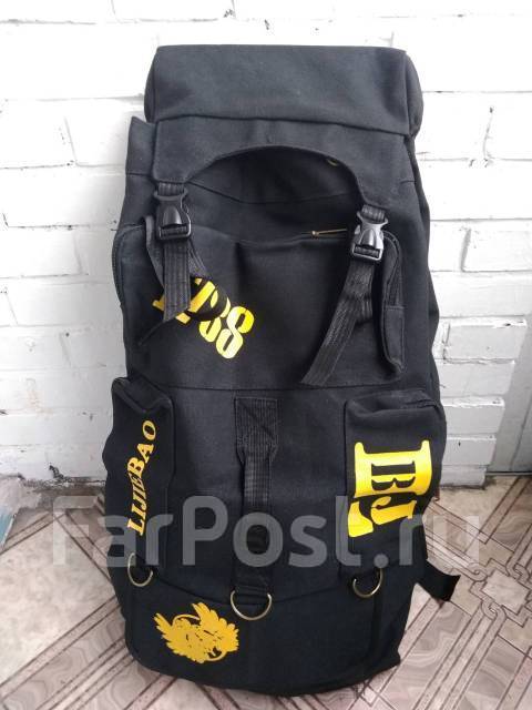 Рюкзак военный армейский на 80 литров, цвет черный - Рюкзаки и сумки во ...