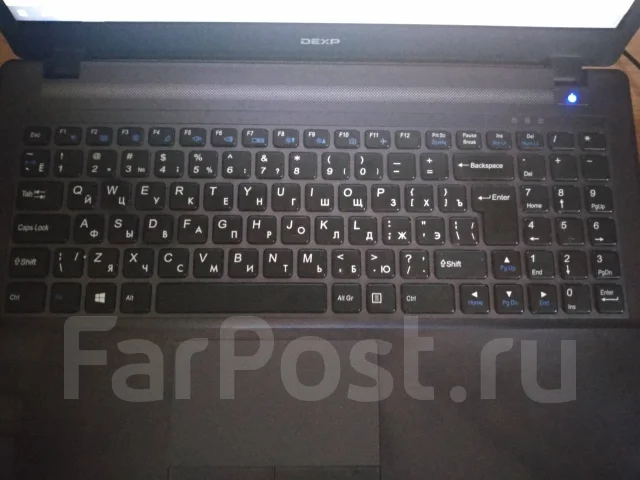 DEXP. 15.6", 2,6����, ��� 6 ��, ���� 450���, WiFi: 1, Bluetooth: 1, ����������� �� 10��. ����