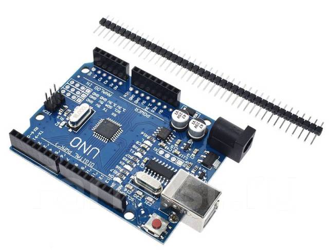 Микроконтроллер Arduino UNO R3 CH340 + MEGA328P Ардуино, новый, в ...