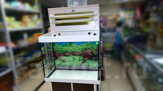 Аквариум 100 литров! Новый, в наличии. Цена: 9 500₽ во Владивостоке