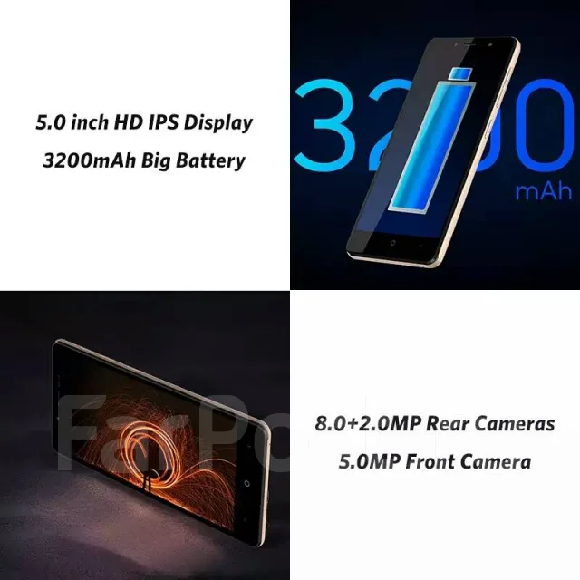 Leagoo Power 2. �����, ������, 3G, Dual-SIM ����