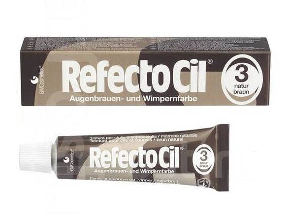 Краска для бровей и ресниц «RefectoCil» (Рефектоцил) №3 Коричневый, в ...
