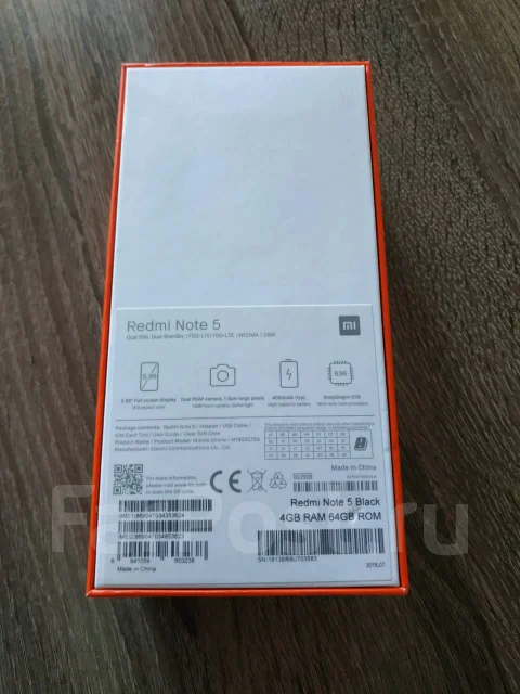 Xiaomi Redmi Note 5. �/�, ������, 4G LTE, Dual-SIM ����