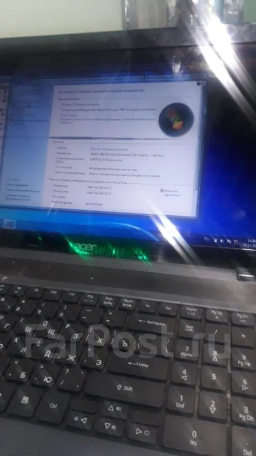 Acer Aspire 5250. 15.6", 1,3����, ��� 2048 ��, ���� 250���, WiFi: 1 ����
