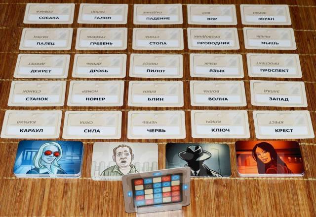 Приведи пример игры слов Настольная игра CodeNames - отличный подарок на Новый год (на русском), б/у, в н