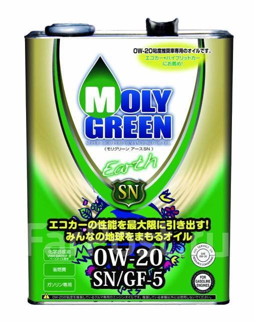 MOLY Green Earth 0w20 Высококачественная Синтетика, синтетическое, 1,00