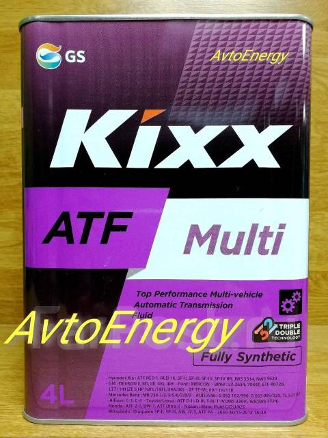 Multi atf atf 4. Kixx ATF Multi 4л. L251844te1 Kixx ATF Multi 4l. ATF Multi-vehicle 4л. ATF MD-3 марка Kixx.