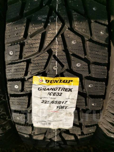 Шины 225 65 r17 шипы. Dunlop 225/65 r17 106t Grandtrek Ice 03 шип.