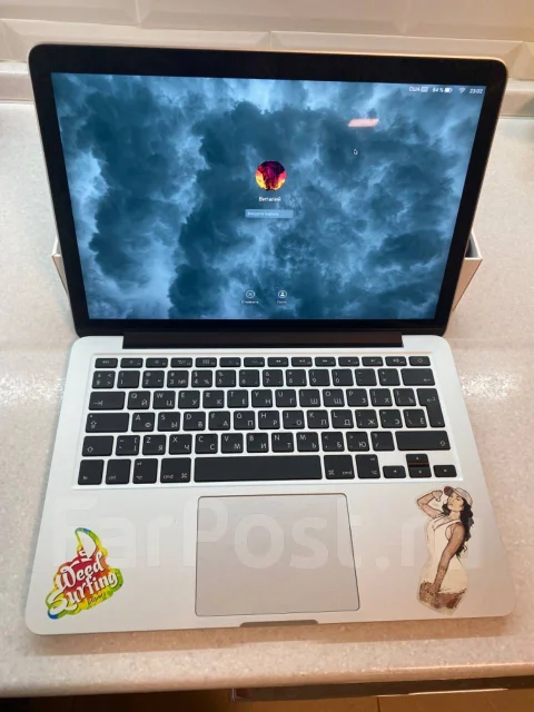 Apple MacBook Pro 13 2015 Early. 13.3", 2,7����, ��� 8 ��, ���� 256���, WiFi: 1, Bluetooth: 1, ����������� �� 7��. ����