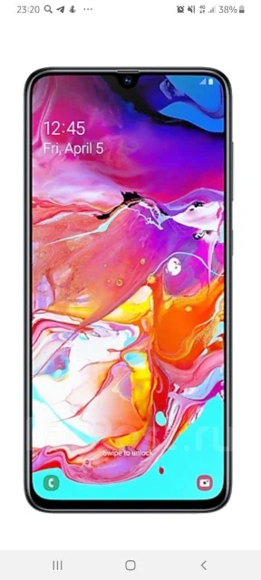 Samsung Galaxy A70. �/�, ���������, �������, �����������, �����, �����, ����������, ������, 3G, 4G LTE, Dual-SIM, NFC ����