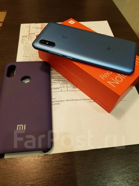 Xiaomi Redmi Note 6 Pro. �/�, �����, 3G, 4G LTE, Dual-SIM ����