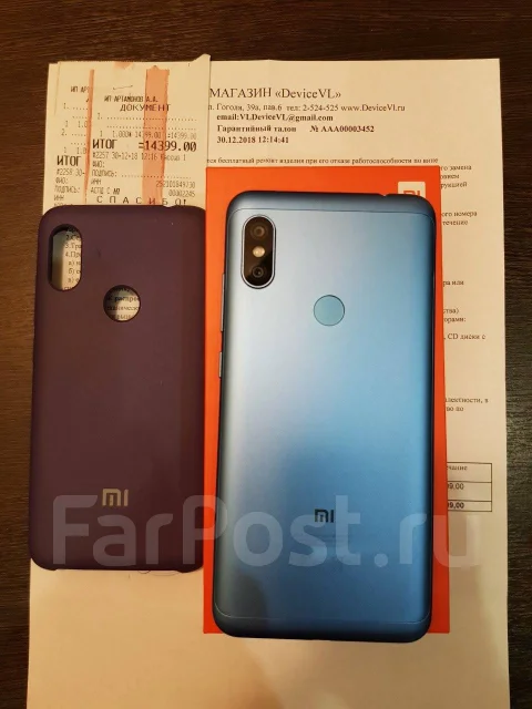Xiaomi Redmi Note 6 Pro. �/�, �����, 3G, 4G LTE, Dual-SIM ����