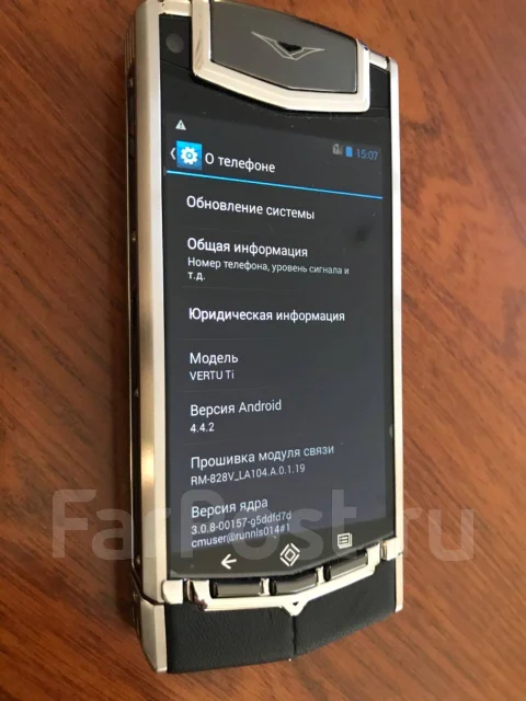 Vertu Ti. �����, ������, 4G LTE ����