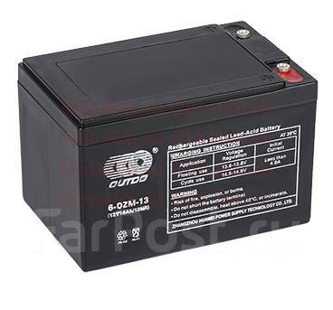 Аккумулятор для электробайка (электровелосипеда) Outdo VRLA 12V 16A*h ...