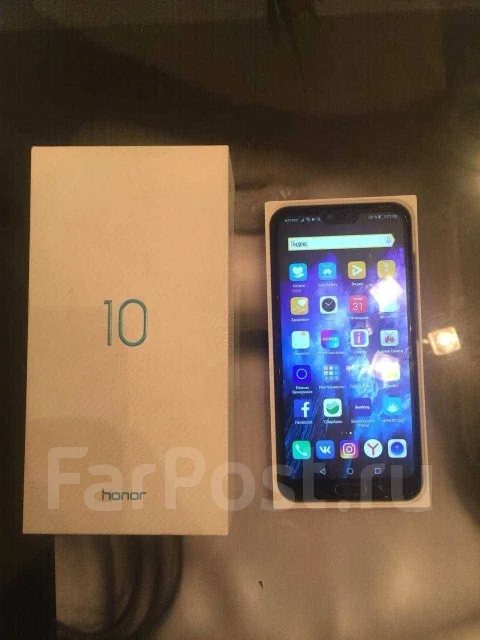 Honor 10. �����, ������, 4G LTE, Dual-SIM, ����������, NFC ����