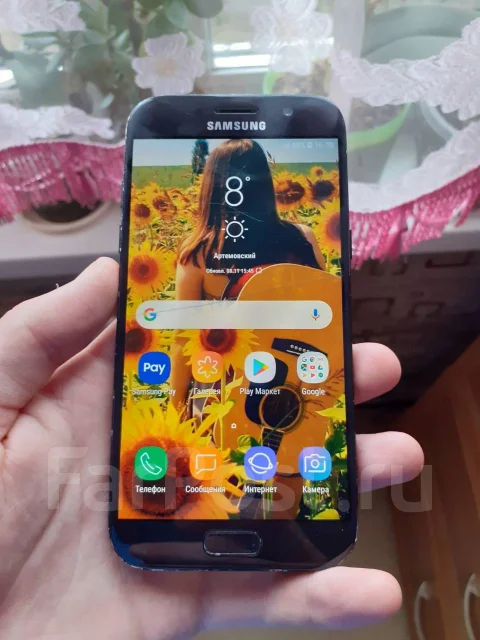 Samsung Galaxy A5 2017. �/�, ������, 3G, 4G LTE, Dual-SIM, NFC ����