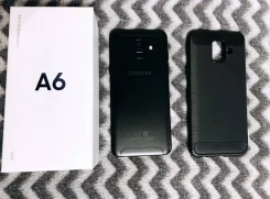 Samsung Galaxy A6. �/�, 32 ��, ������, 3G, 4G LTE, ����������