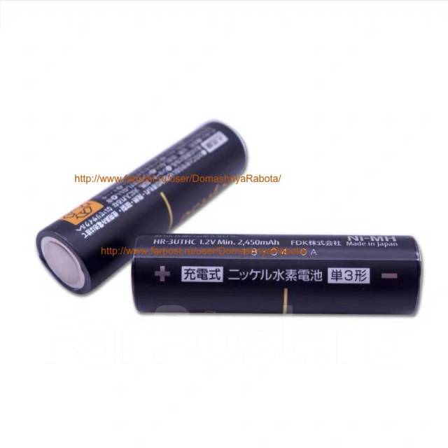 Аккумулятор AA Fujitsu Ni-MH 2450 mAh / 100% Japan / АА 1,2V ...