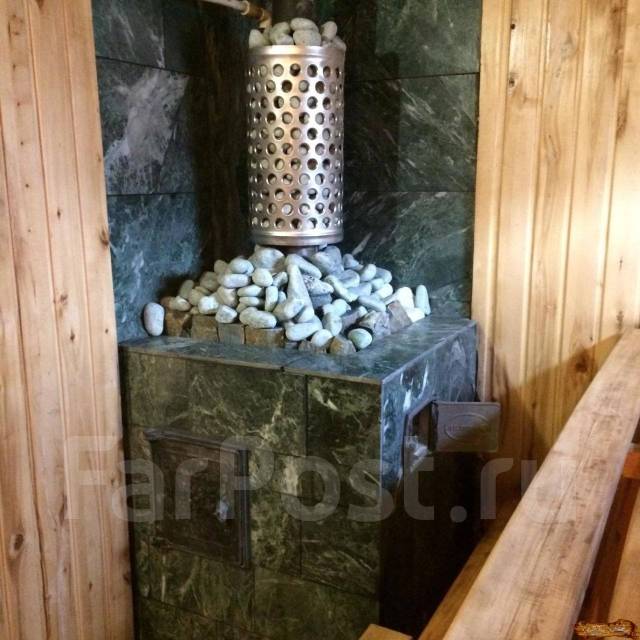 Камень для печи, бани, каменки, диорит, малиновый кварц, в наличии ...