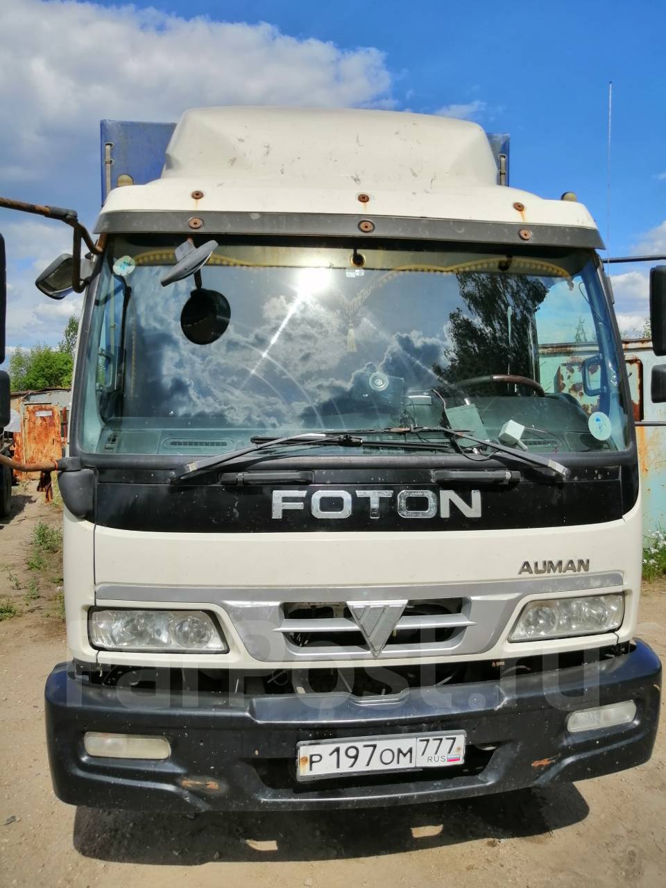 Foton Auman 1093 тент