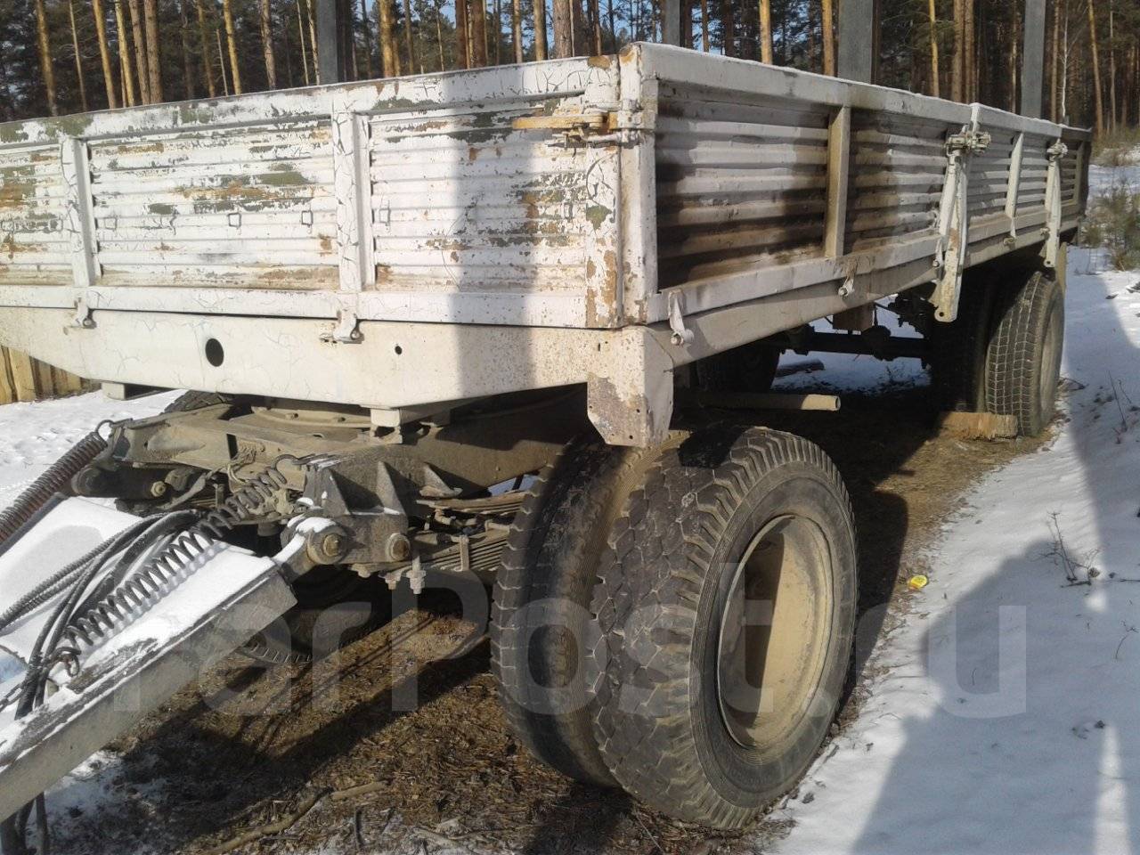 Где находится номер на прицеп камаз гкб 8350