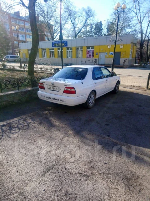 Nissan Bluebird. �������, ��������, 1.8 (125��.�.), ������, 201 000����. �� ����