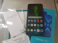 Honor 8X. �/�, 64 ��, ������, 3G, 4G LTE, Dual-SIM, ����������, NFC