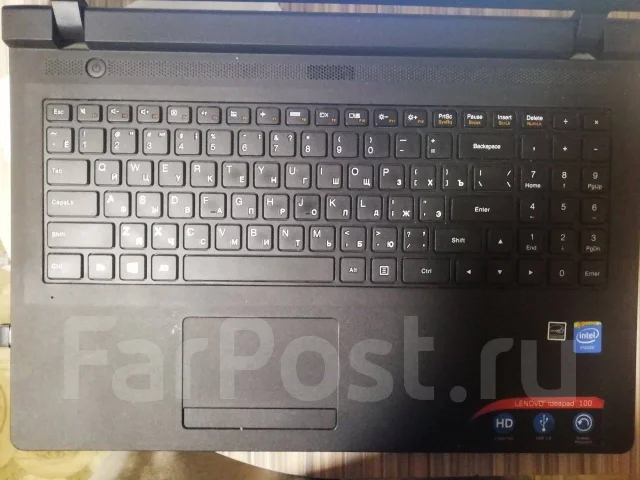 Lenovo IdeaPad 100. 15.6", 2,2����, ��� 4 ��, ���� 500���, WiFi: 1, Bluetooth: 1, ����������� �� 3��. ����