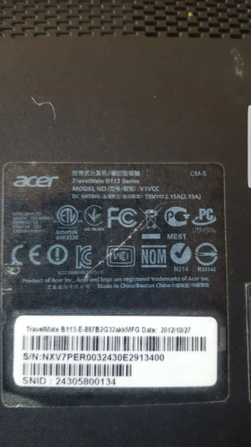 Acer TravelMate. WiFi: 1, Bluetooth: 1 ����