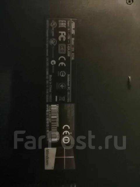 Asus X554LJ. 15.6", 2,2����, ��� 4 ��, ���� 560���, WiFi: 1, Bluetooth: 1, ����������� �� 2��. ����