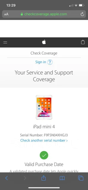 Apple iPad Mini 4 ����