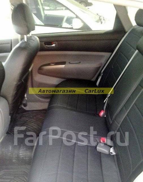 Модельные Штатные чехлы из эко кожи. Prius 20 / Приус (Черные) купить ...