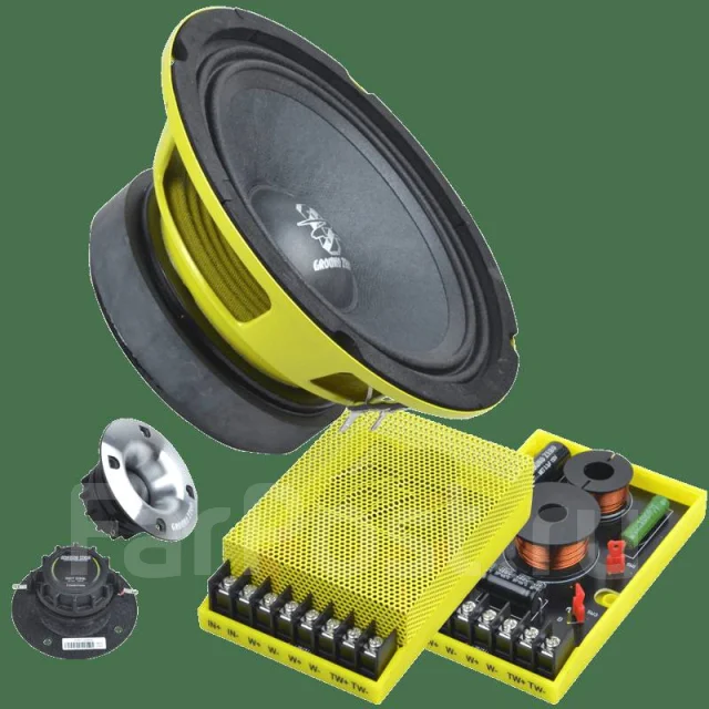 Crossover 2 Voies Ground Zero GZCX 165-200.2SQL - Haut Parleur Audio Voiture Haut De Gamme