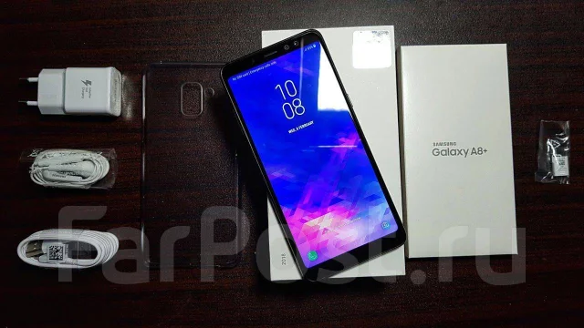 Samsung Galaxy A8+. �/�, ������ ����