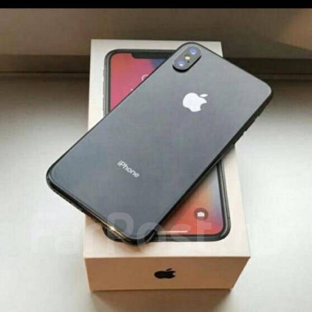 Iphone x black фото