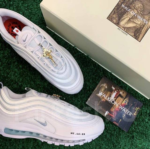 Nike air max 97 hotsell jesus shoes for sale