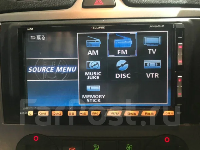 Магнитола Eclipse AVN6606HD, 2 DIN — 178x100 мм, б/у, в наличии 