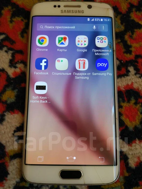 Samsung Galaxy S6 Edge. �/�, �����, 3G, 4G LTE, NFC ����