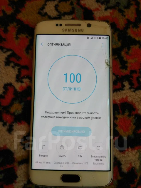 Samsung Galaxy S6 Edge. �/�, �����, 3G, 4G LTE, NFC ����