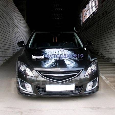 Стили решёток радиатора для Mazda 6: виды и различия
