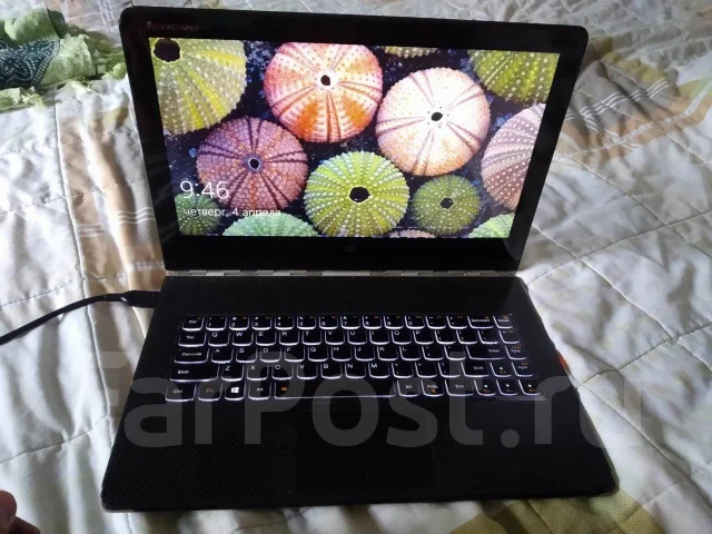 Lenovo Yoga. 14", ��� 8 ��, ���� 256���, WiFi: 1, Bluetooth: 1, ����������� �� 3��. ����