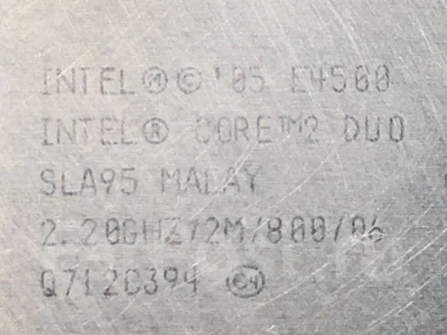 Intel Core 2 Duo E4500 ����
