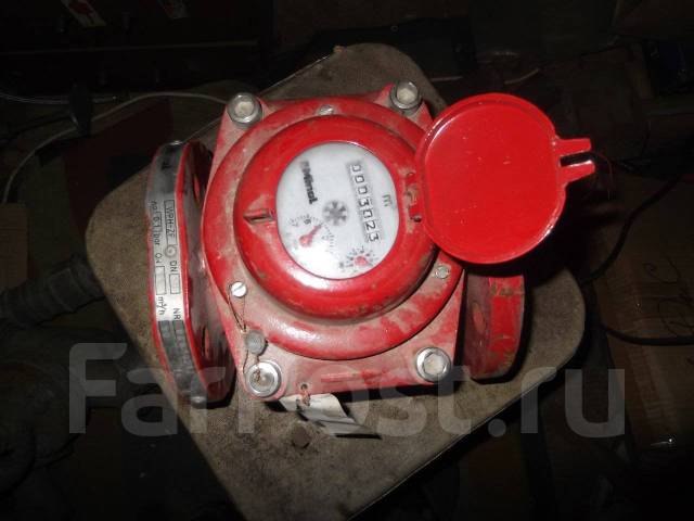 Счётчик горячей воды Zenner DN50 б/у в наличии. Цена: 2 500? в Хабаровске