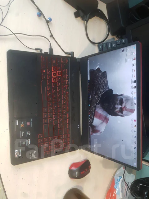 Asus TUF Gaming FX505DY. ��� 16 ��, WiFi: 1, Bluetooth: 1 ����