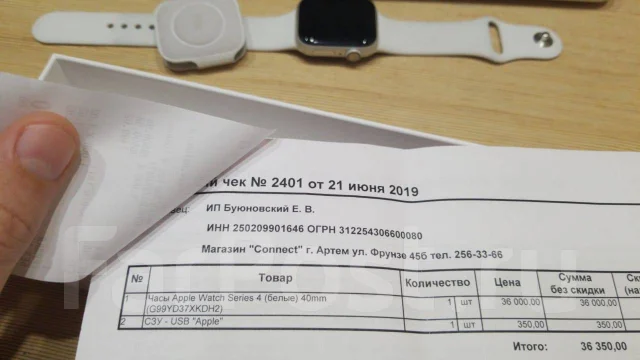 Apple Watch Series 4. GPS, NFC, IP67, IP68 ����