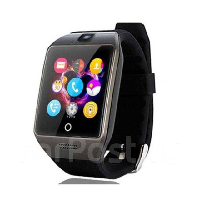 Стильные мужские часы Smart Watch Q18 с камерой и поддержкой сим карты ...