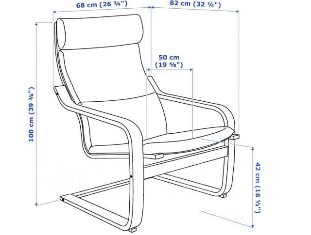 Кресло икеа поэнг ikea