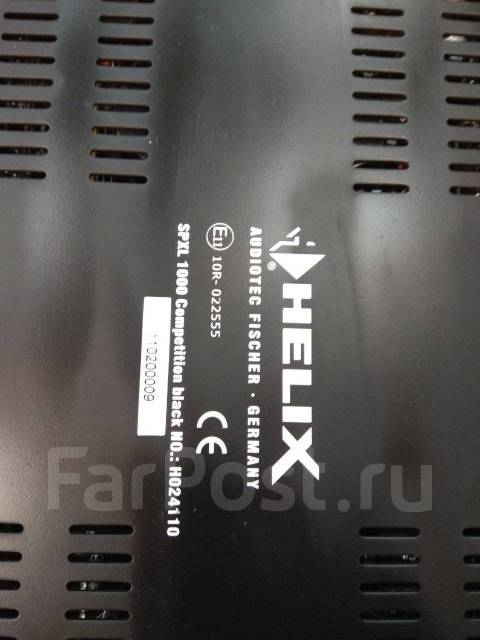 Усилитель МОНО Helix SPXL 1000 Competition - Усилители звука в Москве