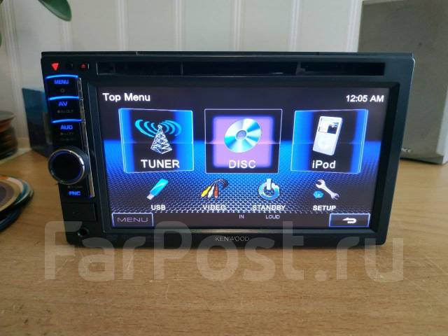 Kenwood DDX 318 Ipod/iPhone, DVD, MP3, MPEG4, USB Made For Japan, 2 DIN —  178x100 мм, б/у, в наличии. Цена: 5 300₽ во Владивостоке