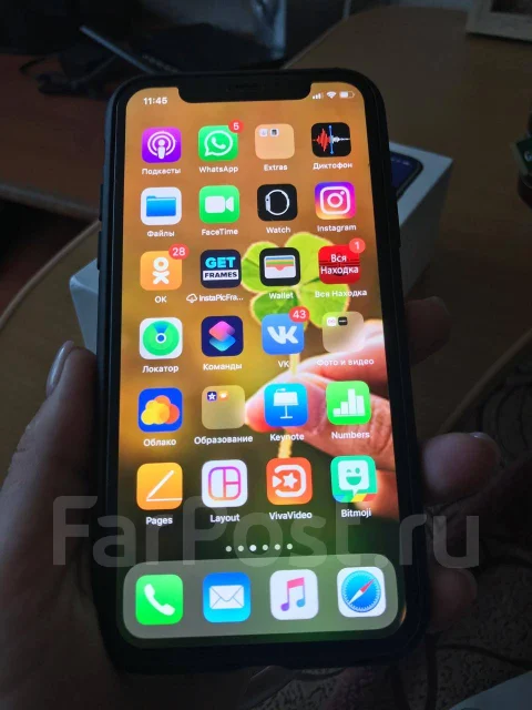 Apple iPhone X. �/�, ������, 3G, 4G LTE, NFC ����